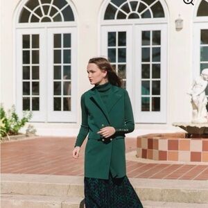 ALEEZA PARIS Long Vest - MED NWT